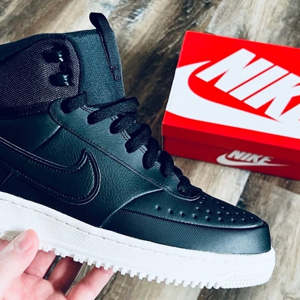 Nike Court Vision Mid Winter 'Black Phantom'